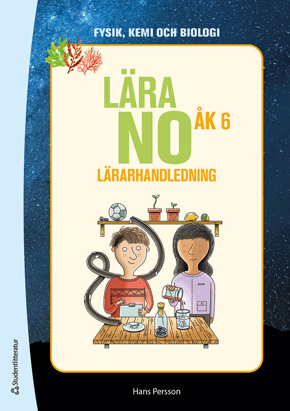 Omslag: Lära NO åk 6 - Lärarpaket Tryckt bok + Digital lärarlicens 36 mån
