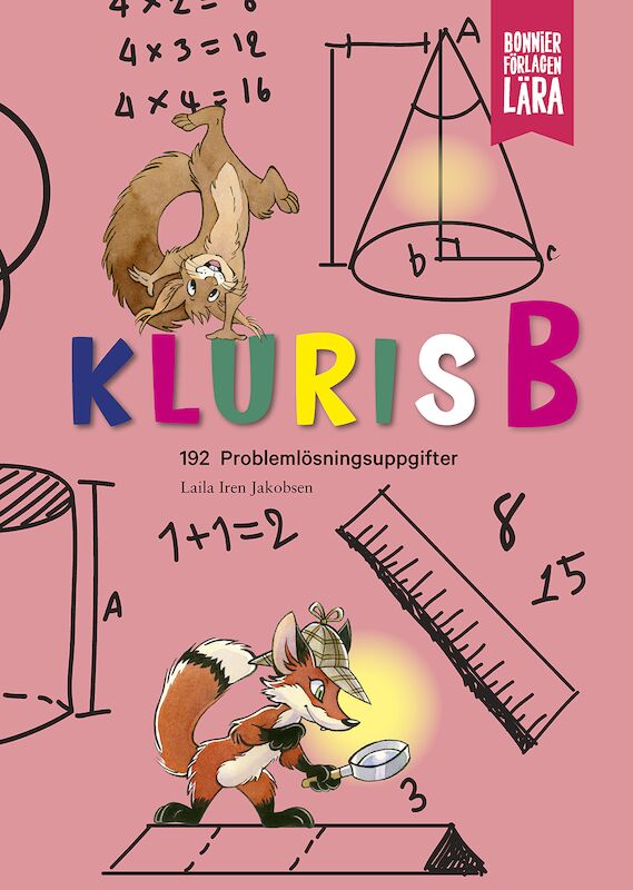 Omslag: Kluris B: 192 problemlösningsuppgifter i matematik