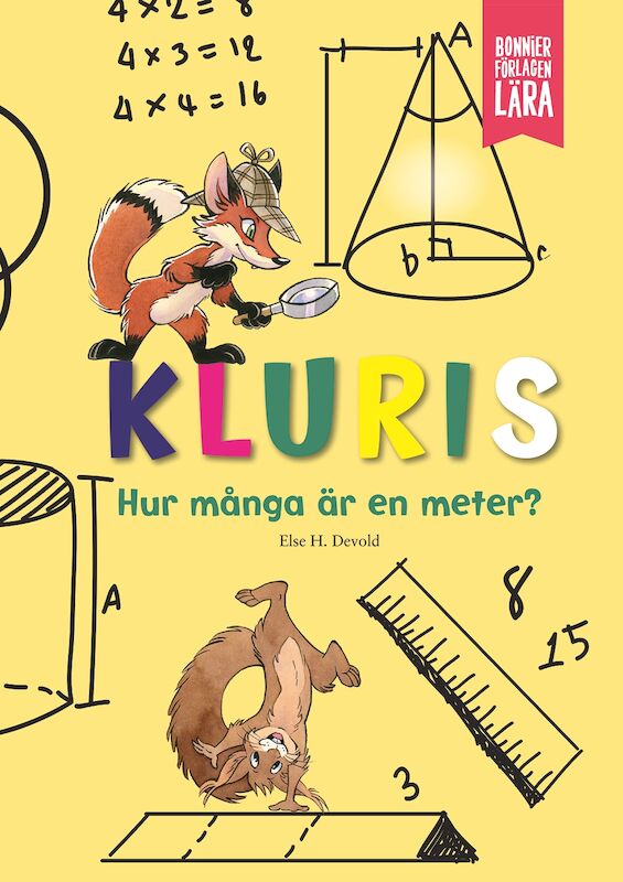 Omslag: Kluris - Hur många är en meter?