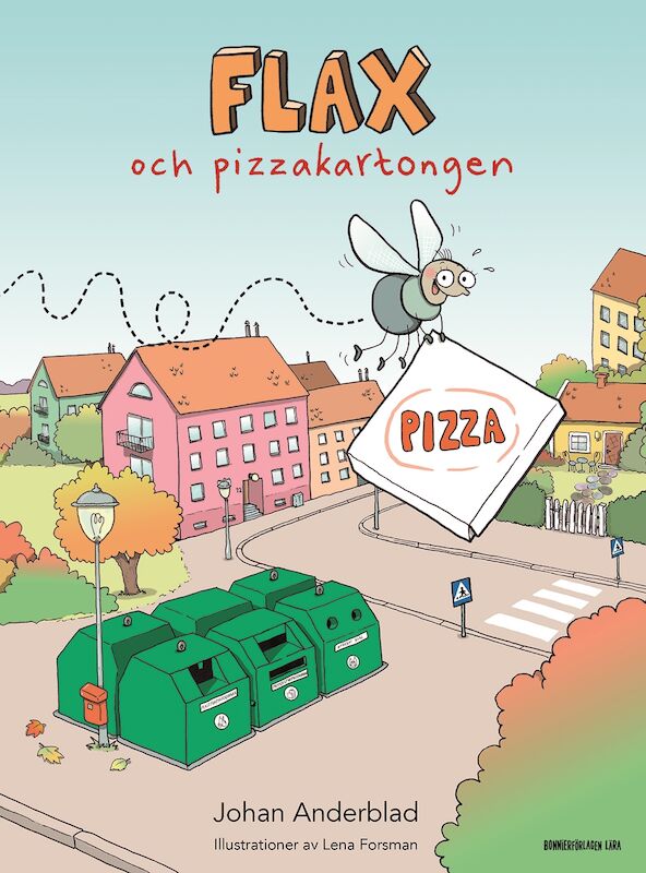 Omslag: Flax och pizzakartongen