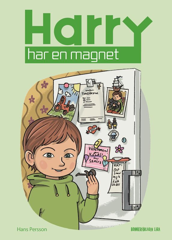 Omslag: Harry har en magnet
