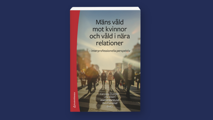 Mockup av boken Mäns våld mot kvinnor och våld i nära relationer