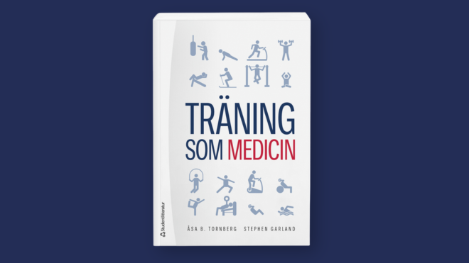 Mockup av boken Träning som medicin