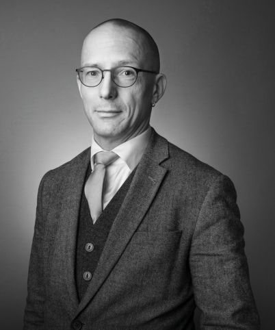 Porträtt av författare Jakob Heidbrink