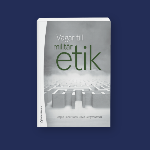 Mockup av boken Vägar till militär etik
