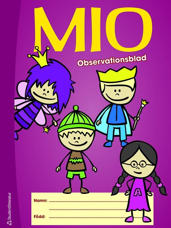 ISBN 9789144086484 MIO - observationsblad 10-pack