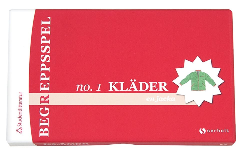 ISBN 9789144086507 Begreppsspel Kläder