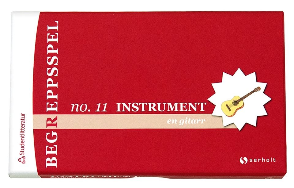 ISBN 9789144093086 Begreppsspel Instrument