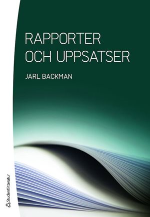 ISBN 9789144097329 Rapporter och uppsatser