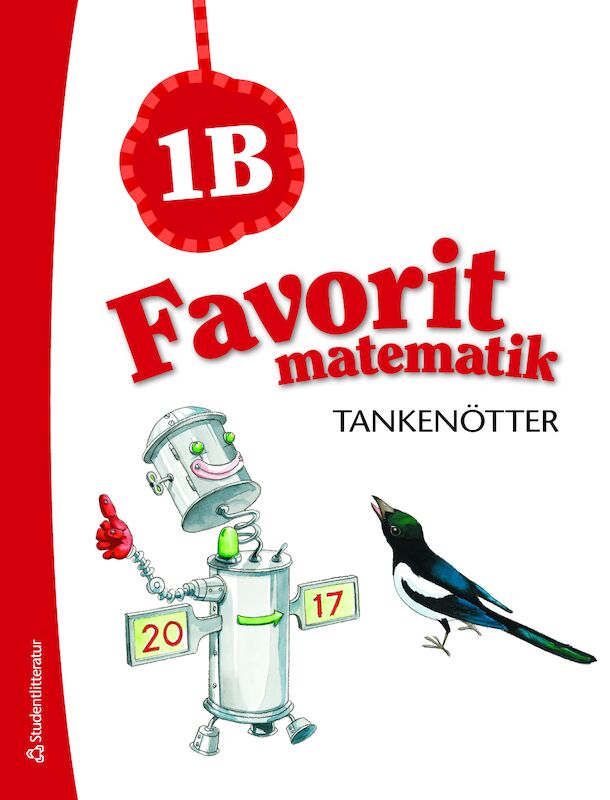 ISBN 9789144102474 Favorit matematik Tankenötter 1B, 5-pack