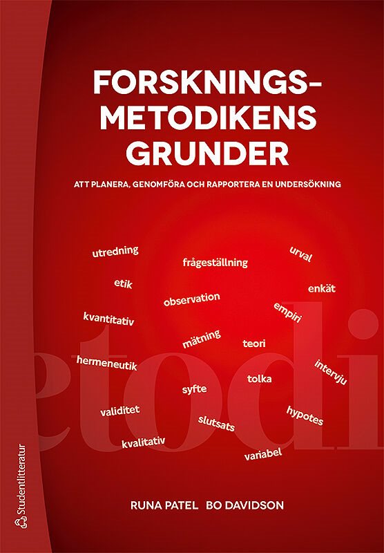 ISBN 9789144126050 Forskningsmetodikens grunder