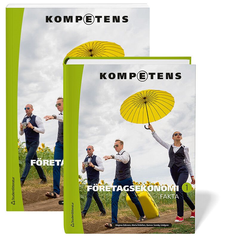 ISBN 9789144131795 Kompetens Företagsekonomi 1 Paket fakta- och övningsbok - Digitalt + Tryckt