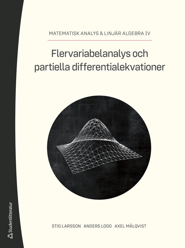 ISBN 9789144134994 Flervariabelanalys och partiella differentialekvationer