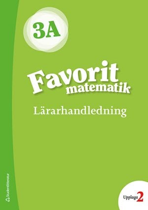 ISBN 9789144137704 Favorit matematik 3A - Digital lärarlicens 12 mån