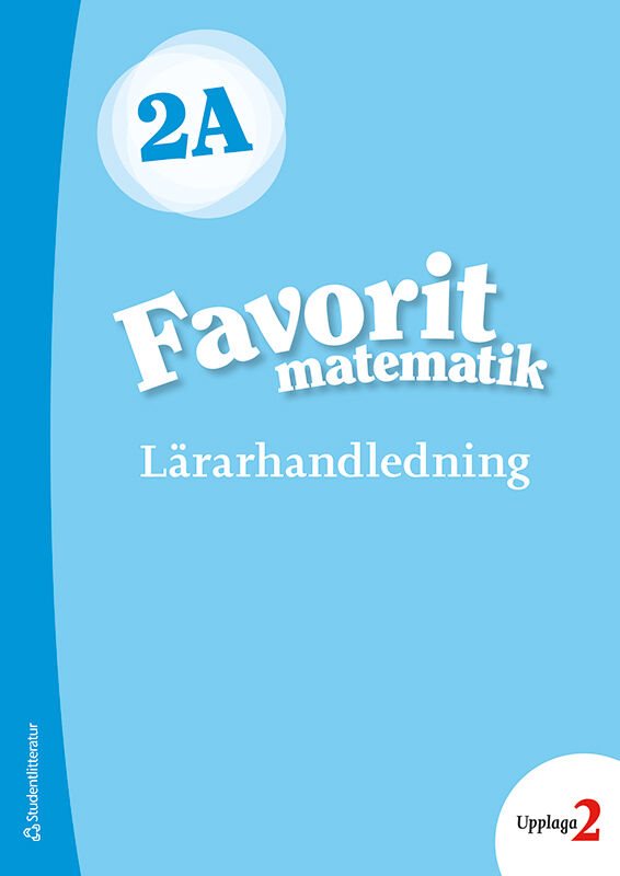 ISBN 9789144137773 Favorit matematik 2A - Digital lärarlicens 12 mån
