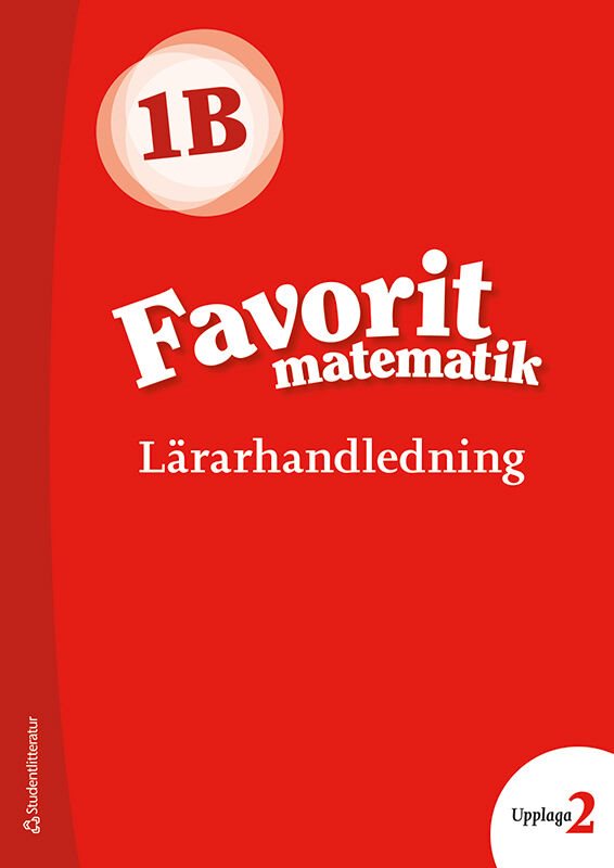 ISBN 9789144139364 Favorit matematik 1B - Digital lärarlicens 12 mån