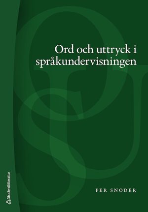 ISBN 9789144139470 Ord och uttryck i språkundervisningen