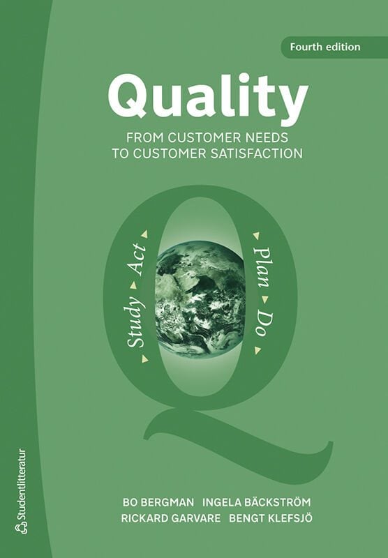 ISBN 9789144140261 Quality from Customer Needs to Customer Satisfaction