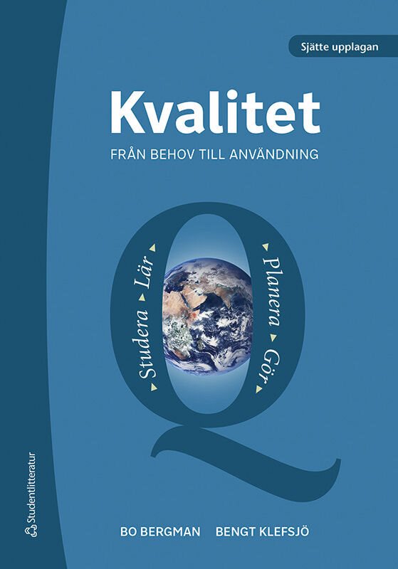 ISBN 9789144143088 Kvalitet från behov till användning