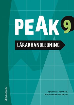 ISBN 9789144143903 Peak 9 Lärarpaket - Tryckt bok + Digital lärarlicens 36 mån