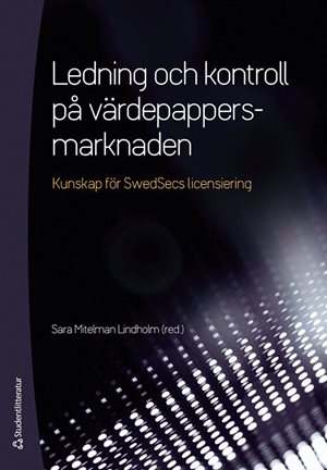 ISBN 9789144157498 Ledning och kontroll på värdepappersmarknaden