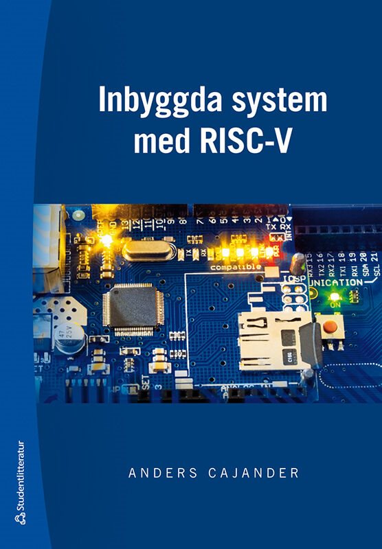 ISBN 9789144157702 Inbyggda system med RISC-V
