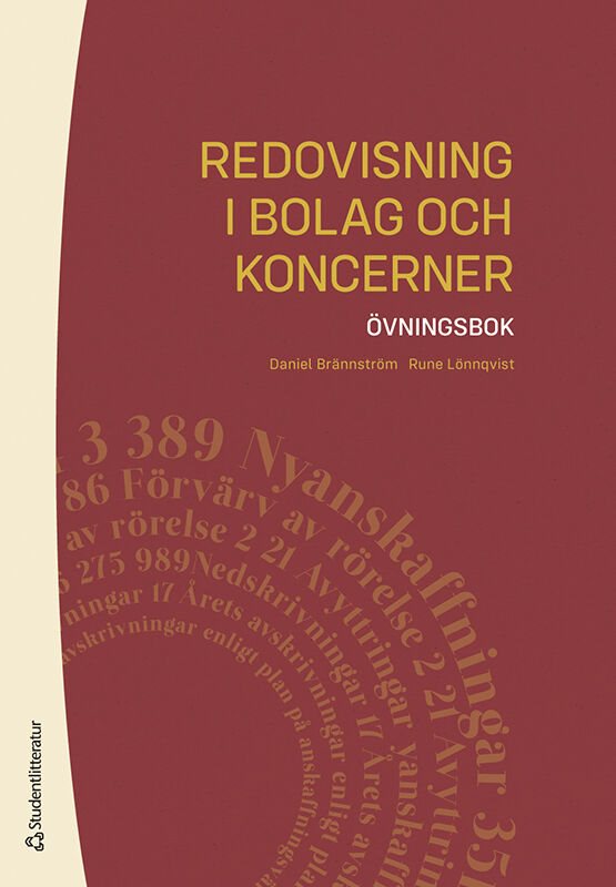 ISBN 9789144160337 Redovisning i bolag och koncerner