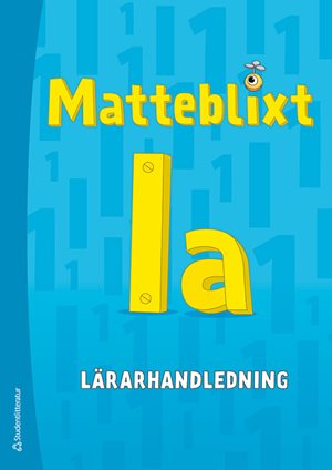 ISBN 9789144160443 Matteblixt 1a Lärarpaket - Tryckt bok + Digital lärarlicens 36 mån