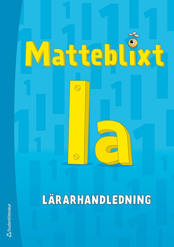 ISBN 9789144160443 Matteblixt 1a Lärarpaket - Tryckt bok + Digital lärarlicens 36 mån