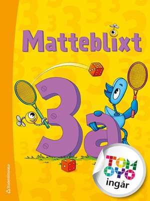 ISBN 9789144160962 Matteblixt 3a Elevpaket - Tryckt bok + Digital elevlicens 12 mån