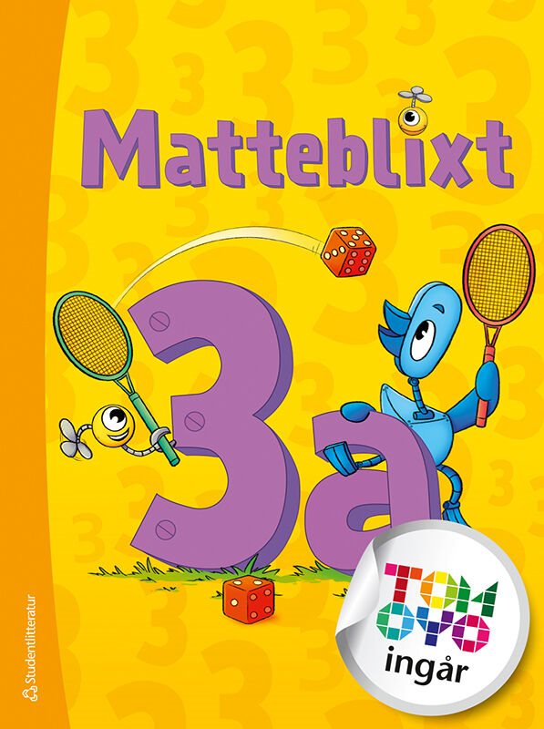 ISBN 9789144160962 Matteblixt 3a Elevpaket - Tryckt bok + Digital elevlicens 12 mån