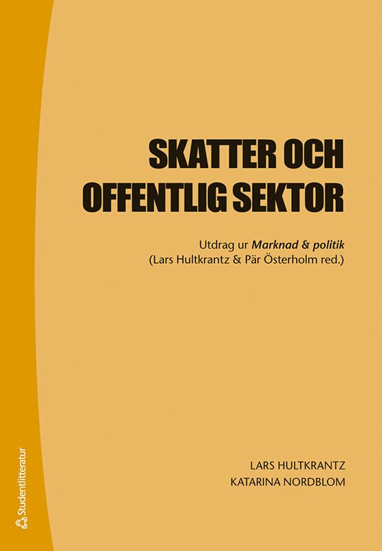 ISBN 9789144163321 Skatter och offentlig sektor
