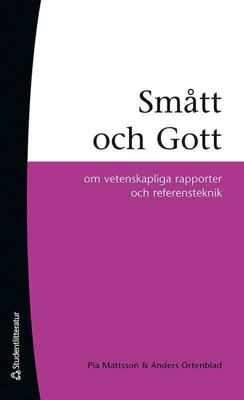 ISBN 9789144163369 Smått och gott