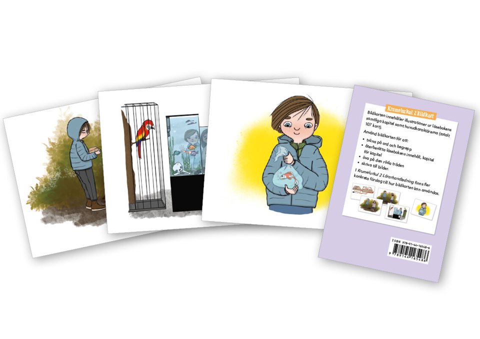 ISBN 9789144165486 Krumelurkul 2 Bildkort