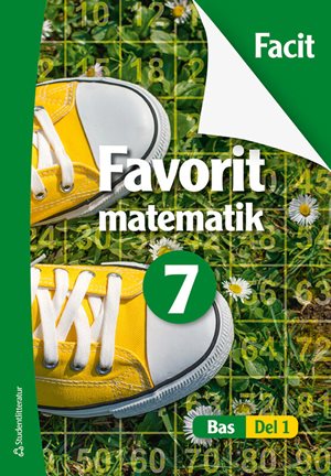 ISBN 9789144166155 Bas Favorit matematik 7 Facit