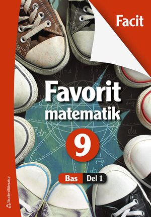 ISBN 9789144166186 Bas Favorit matematik 9 Facit