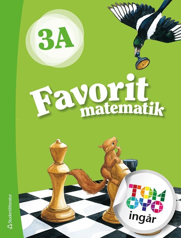 ISBN 9789144166865 Favorit matematik 3A Elevpaket - Tryckt bok  + Digital elevlicens 12 mån