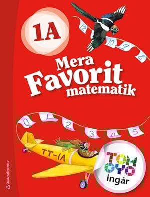 ISBN 9789144166872 Mera Favorit matematik 1A Elevpaket - Tryckt bok + Digital elevlicens 12 mån