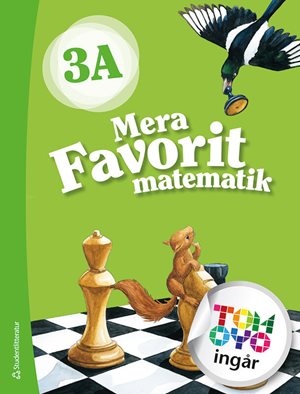 ISBN 9789144166896 Mera Favorit matematik 3A Elevpaket - Tryckt bok + Digital elevlicens 12 mån