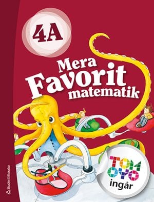 ISBN 9789144166988 Mera Favorit matematik 4A Elevpaket - Tryckt bok + Digital elevlicens 12 mån