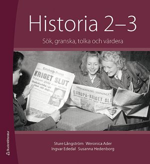 ISBN 9789144168494 Historia 2-3 Elevpaket - Tryckt bok + Digital elevlicens 36 mån