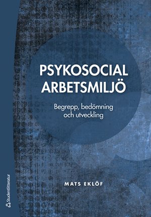 ISBN 9789144170220 Psykosocial arbetsmiljö