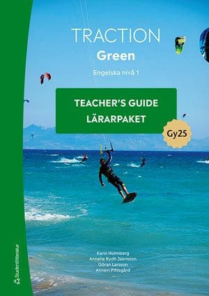 ISBN 9789144170268 Traction Green Lärarpaket - Tryckt bok + Digital lärarlicens 36 mån