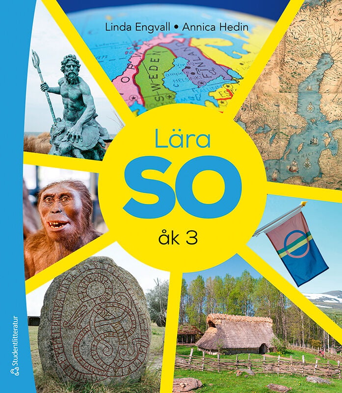 ISBN 9789144170718 Lära SO åk 3 Grundbok - Tryckt bok + Digital elevlicens 36 mån