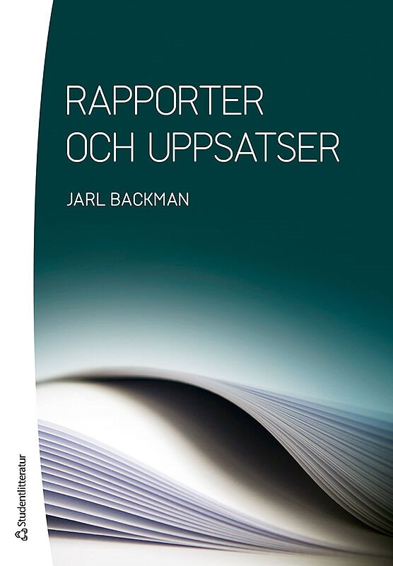 ISBN 9789144170930 Rapporter och uppsatser