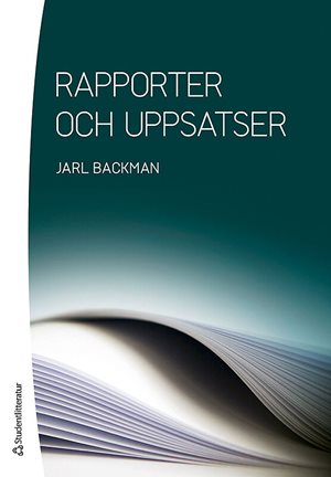 ISBN 9789144170930 Rapporter och uppsatser