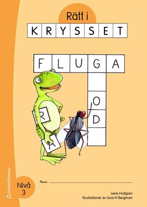 ISBN 9789144172194 Rätt i krysset Nivå 3 (5-pack)