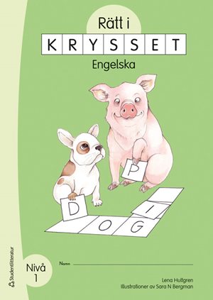 ISBN 9789144172606 Rätt i krysset Engelska Nivå 1 (5-pack)