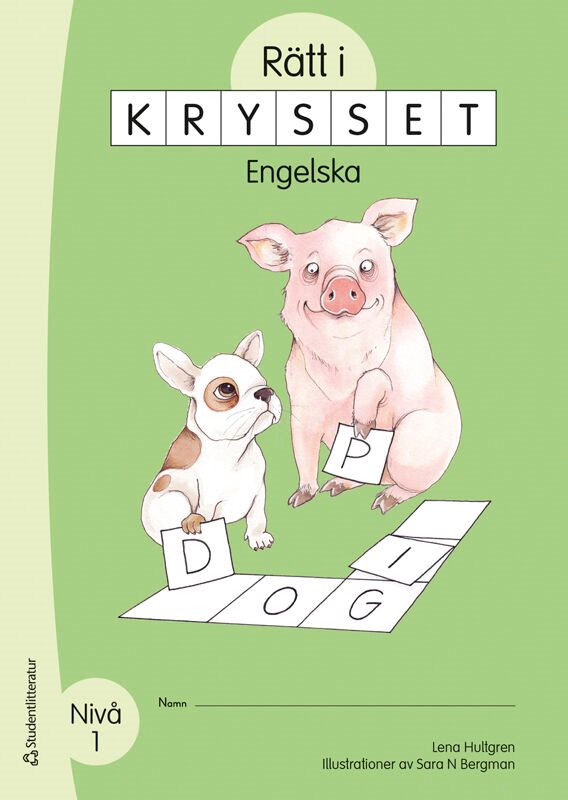 ISBN 9789144172606 Rätt i krysset Engelska Nivå 1 (5-pack)