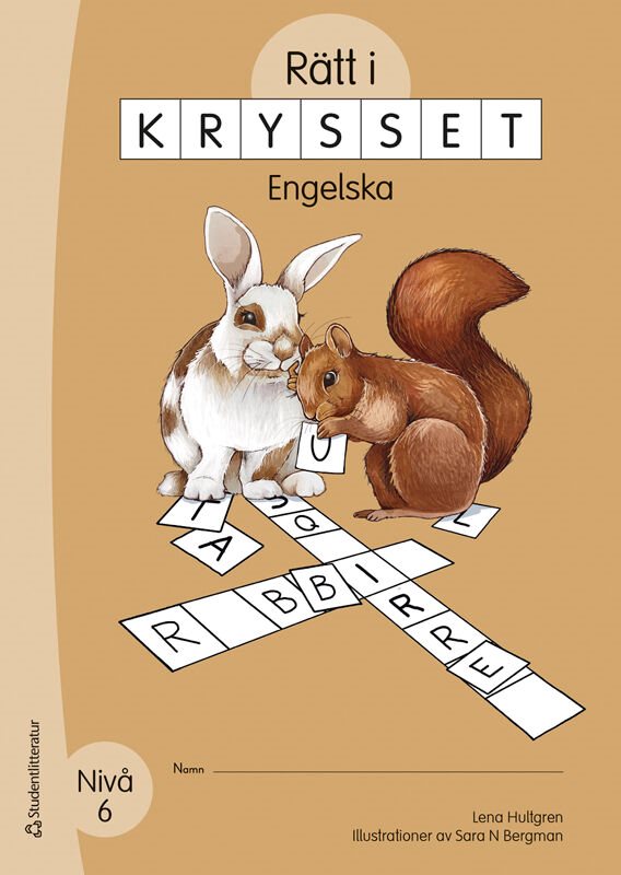 ISBN 9789144172644 Rätt i krysset Engelska Nivå 6 (5-pack)